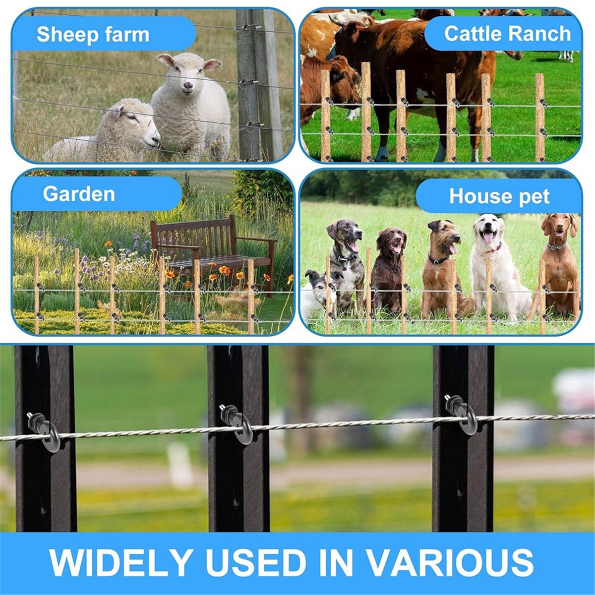 ฉนวนรั้วไฟฟ้ารุ่นใหม่ปี 2026,  - Electric Fence Insulator Post บทวิจารณ์และราคา