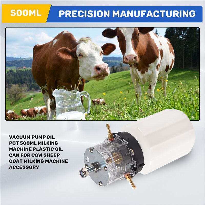 กระป๋องน้ำมันปั๊มสุญญากาศ AT84 - Goat Milking Machine Portable บทวิจารณ์และราคา