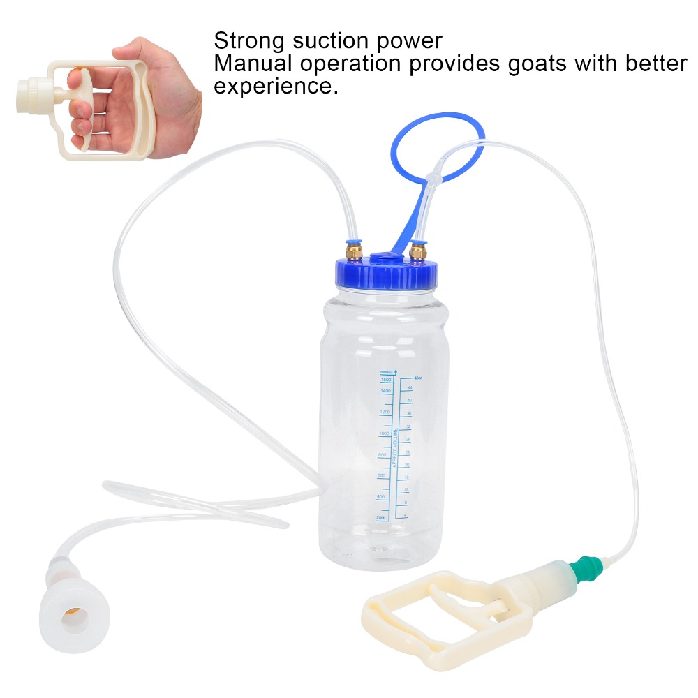 1 ชุด เครื่องรีดนมแพะแบบใช้แรง - Goat Milking Machine Portable บทวิจารณ์และราคา