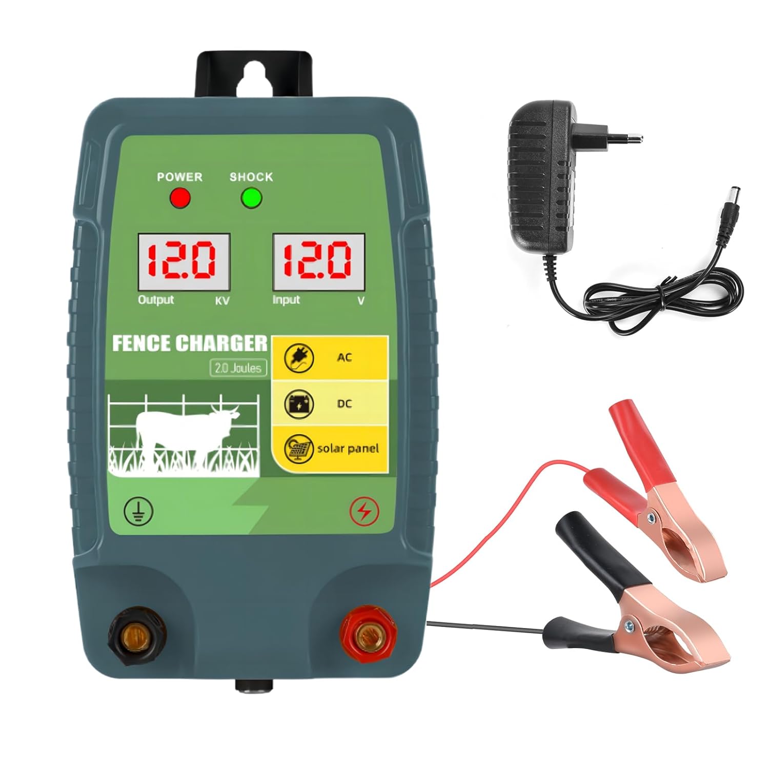 เครื่องกระตุ้นไฟฟ้าสำหรับรั้วไ - Livestock Fence Energizer 12V บทวิจารณ์และราคา